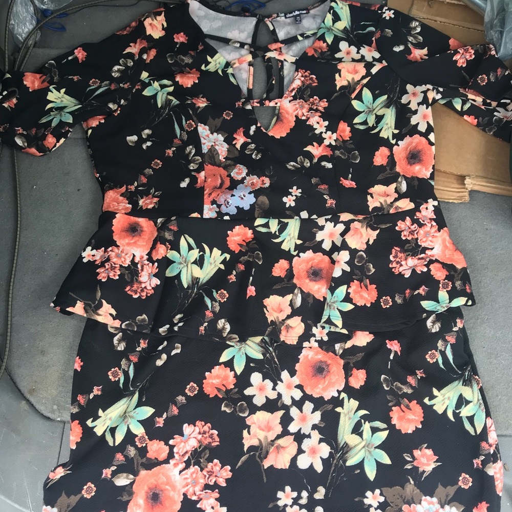Peplum dress